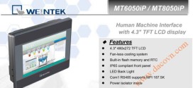 MT8050iP HMI Weintek – Easyview màn hình HMI 4.3 Inch mầu, Ethernet MT8050iP