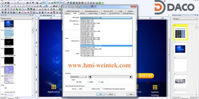 Phần mềm HMI Weintek – Easy Builder Pro Ver 5