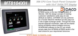 MT8104XH Màn hình cảm ứng HMI Weintek 10.4 Inch