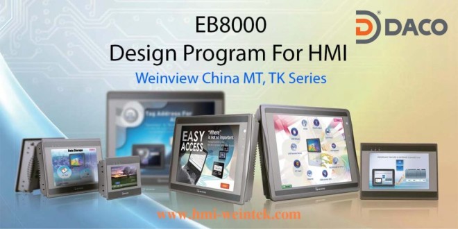 Phần Mềm HMI Weinview – Easy Builder EB8000 Ver4 Cho MT, TK China