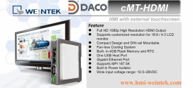 cMT-HDMI Bộ điều khiển giao tiếp màn hình Tivi LCD, Clound HMI Weintek